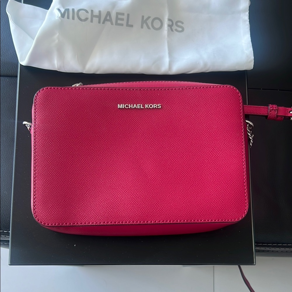 Michael Kors Fuchsia Crossbody Bag